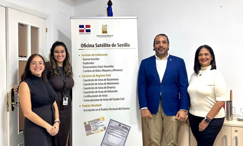 Consulado de Sevilla gestiona oficina Satélite JCE