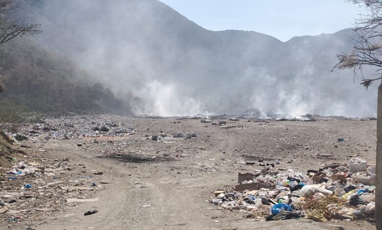 Director Junta Distrital El Pinar dice vertedero es muy preocupante para ellos