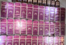 DICRIM en Ocoa informa incautación de 6,600 unidades de Cigarrillo Capital