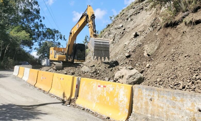 Destacan trabajos para evitar deslizamiento de tierra en carretera Ocoa-Nizao2