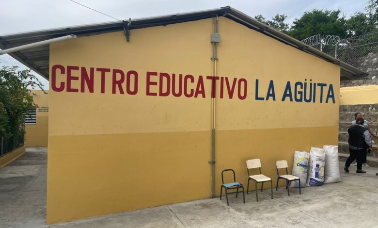 Ministerio de educación resuelve condiciones estructurales de escuelas en Ocoa