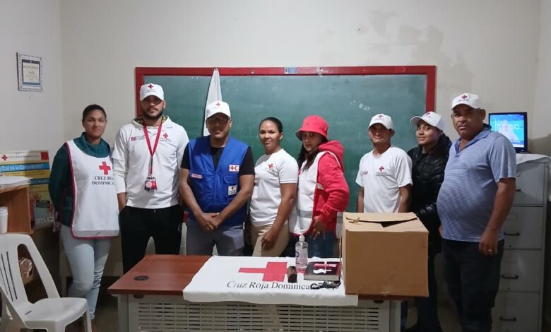 Filial Cruz Roja Sabana Larga de Ocoa informa prevención en zonas vulnerables