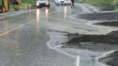 Tras publicación en EL OCOEÑO, retiran piedra de vía Ocoa-Cruce de Ocoa
