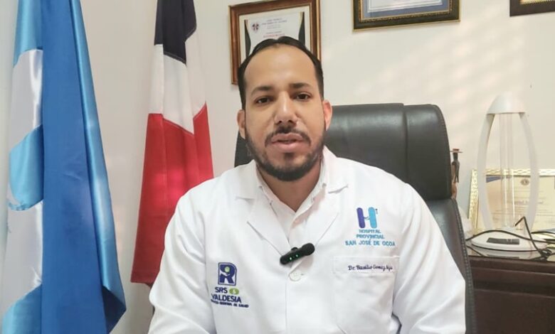Hospital de Ocoa ya tiene neumólogo; director destaca servicios