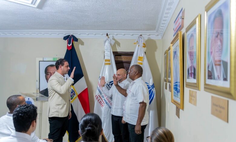 INABIE juramenta su nuevo encargado regional en San José de Ocoa