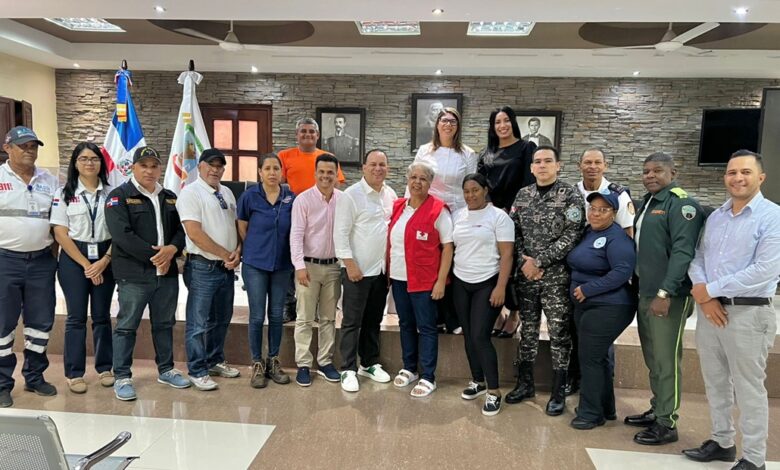 Alcaldía y Comité de Fiestas Patronales inician coordinación de seguridad para Patronales Ocoa 2026