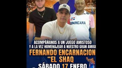 Celebrarán carrera de exestrella del baloncesto de Ocoa, Fernando Encarnación (El Shaq)